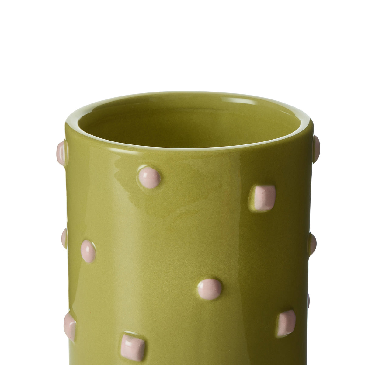 Bejewel Vase Green