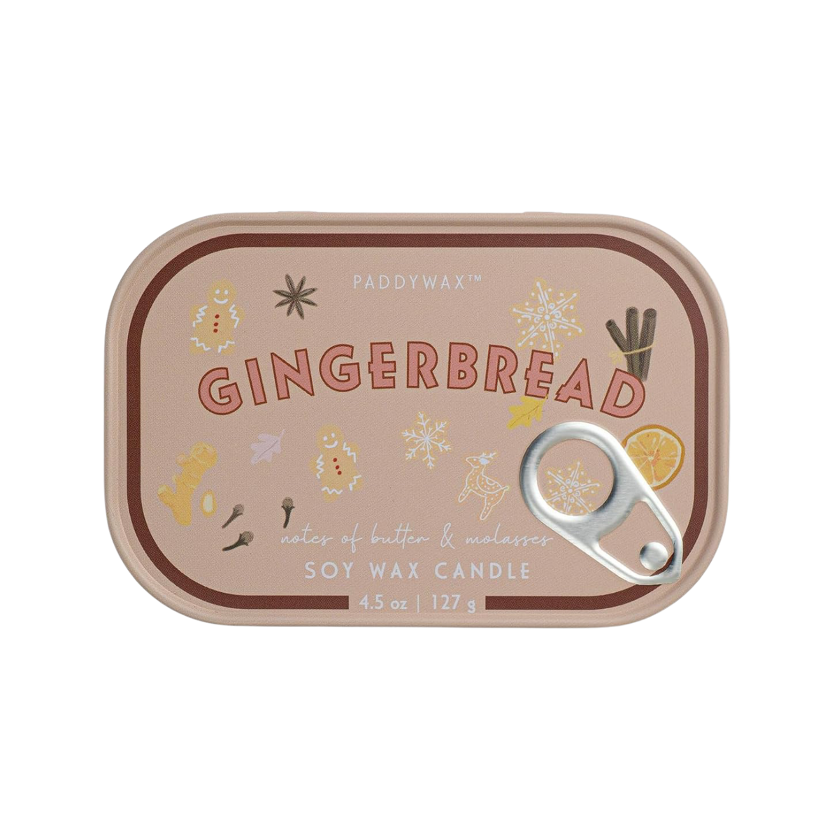 Bistro Tin Candle - Gingerbread 127g