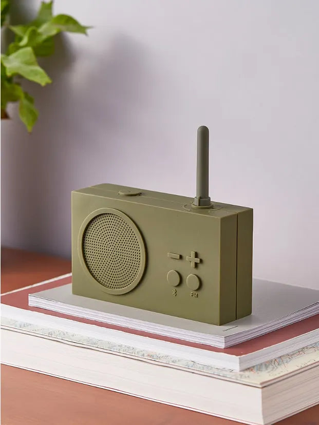 Tykho 3 BT/FM Radio/Spkr - Khaki