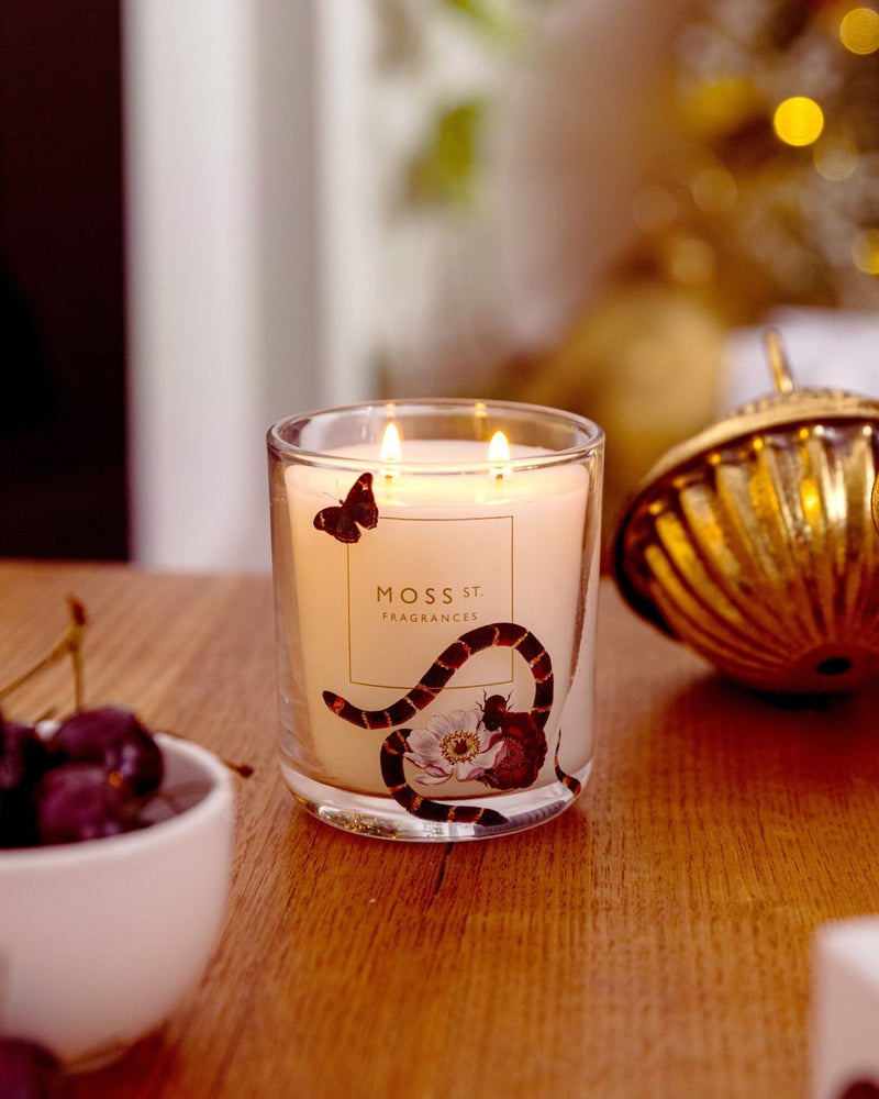 Black Cherry Noir | Moss St Candle 300g