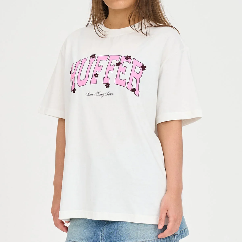 Relax Tee 220/In Bloom - Chalk