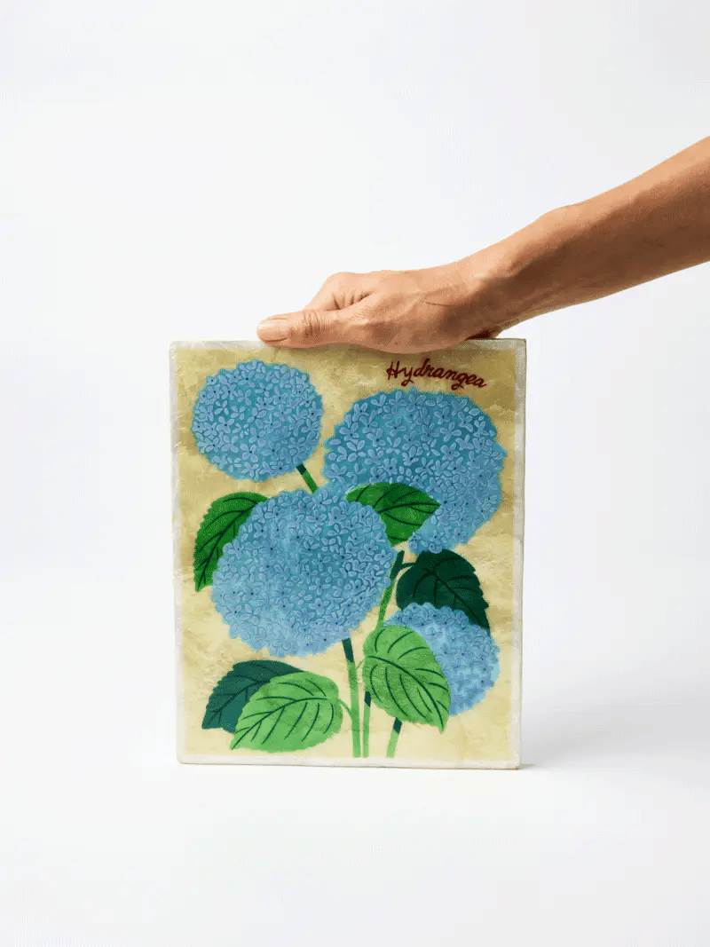 Market Wall Art Hydrangea