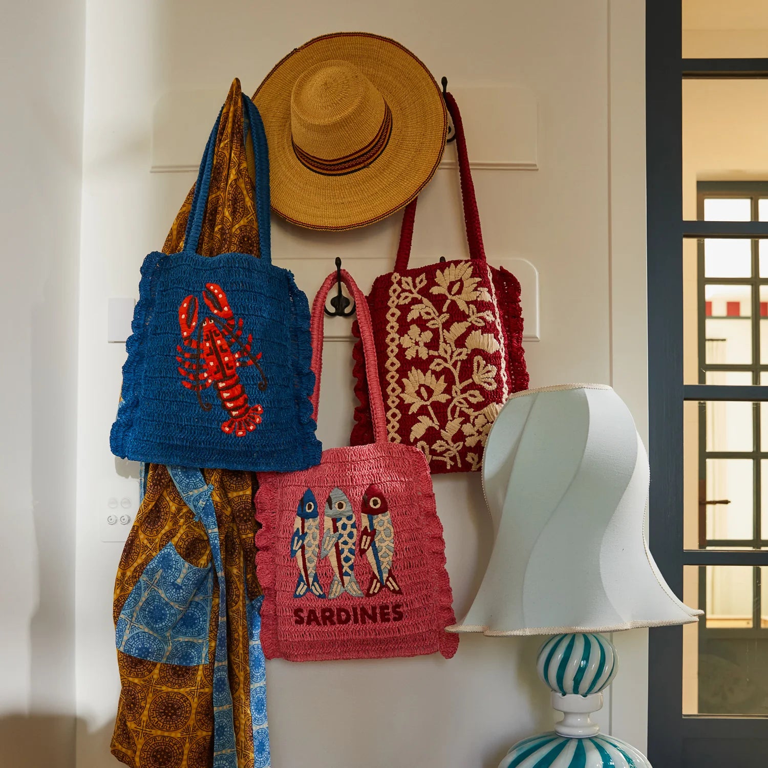 Sandria Crochet Tote Bag