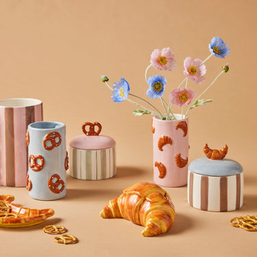 Colette Croissant Jar Multi-Coloured