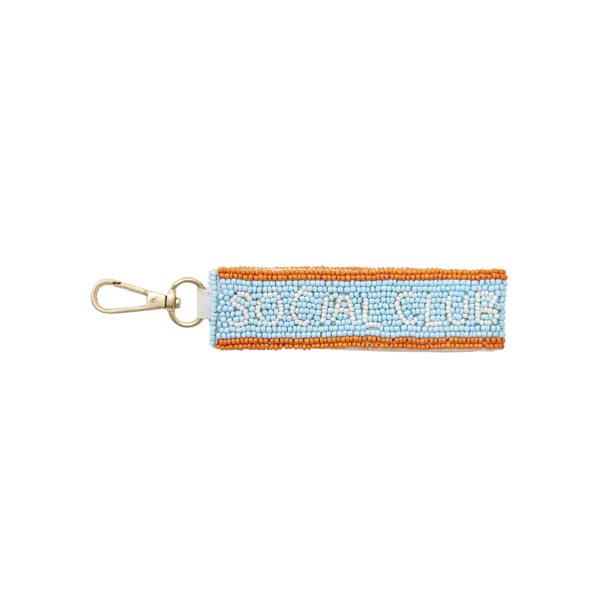 Social Club Beaded Keyring