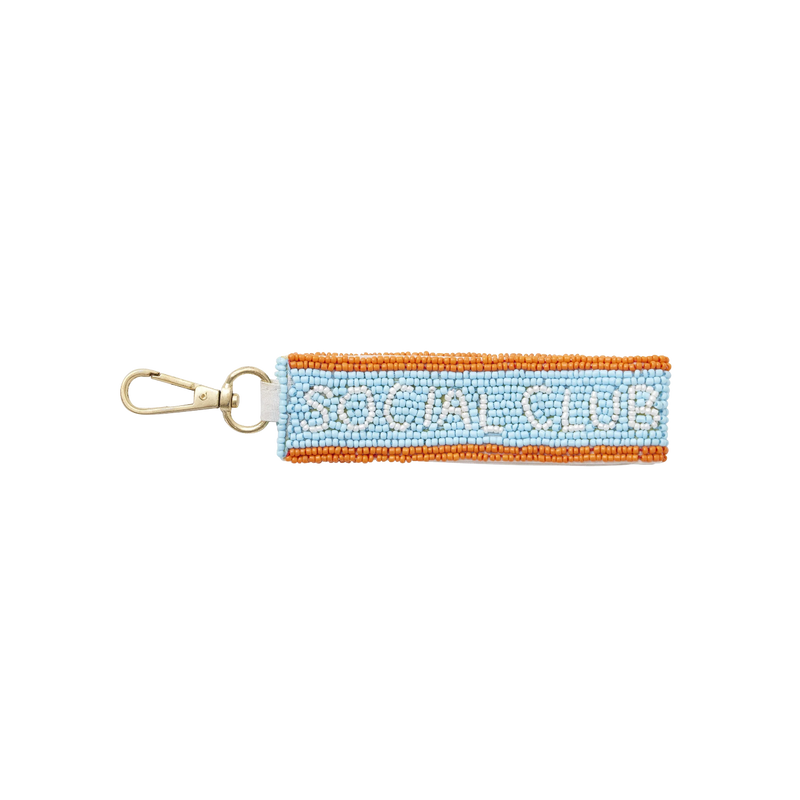 Social Club Beaded Keyring