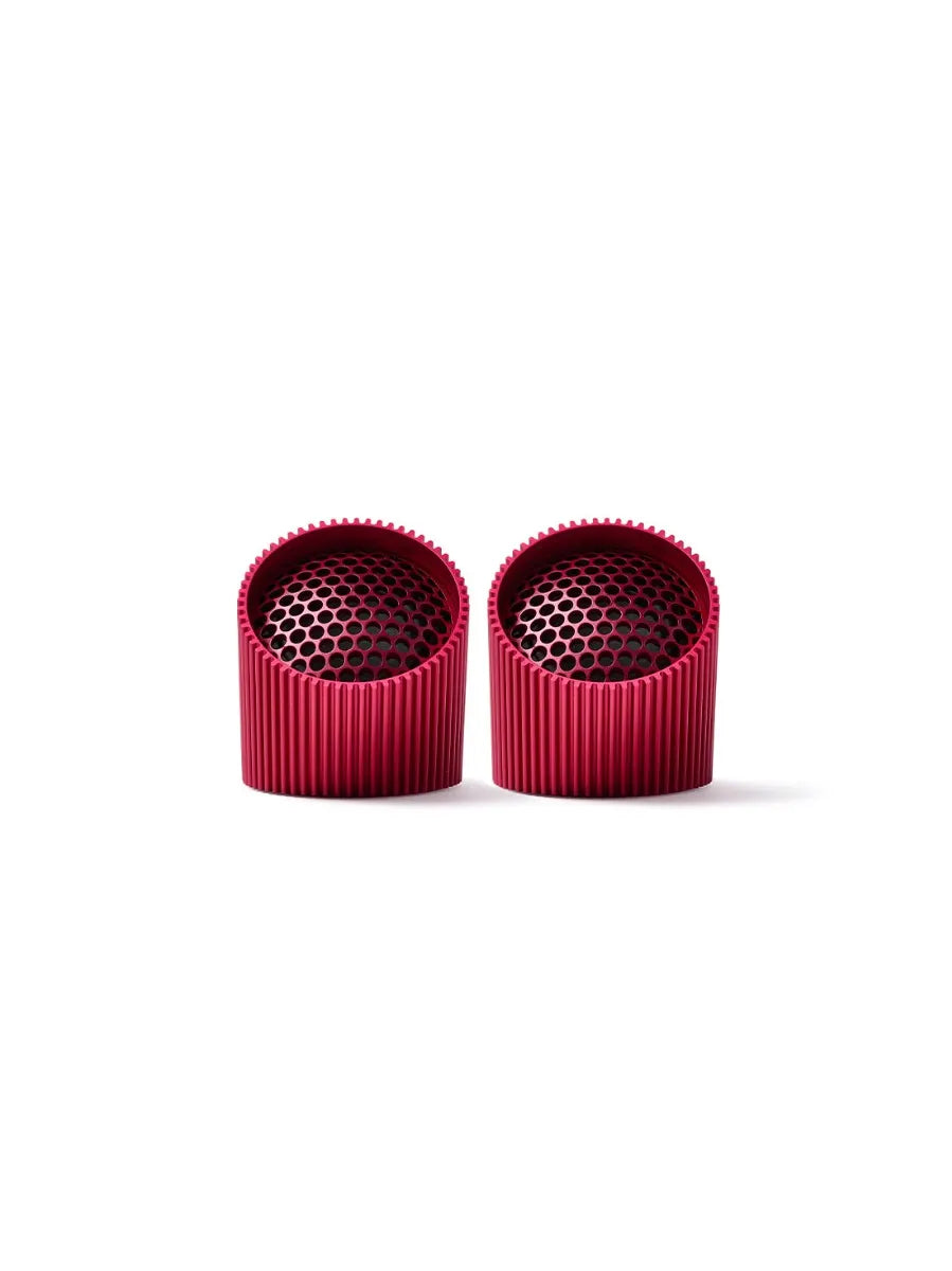 Ray-Set of Magnetic B/T Speakers - Dark Red