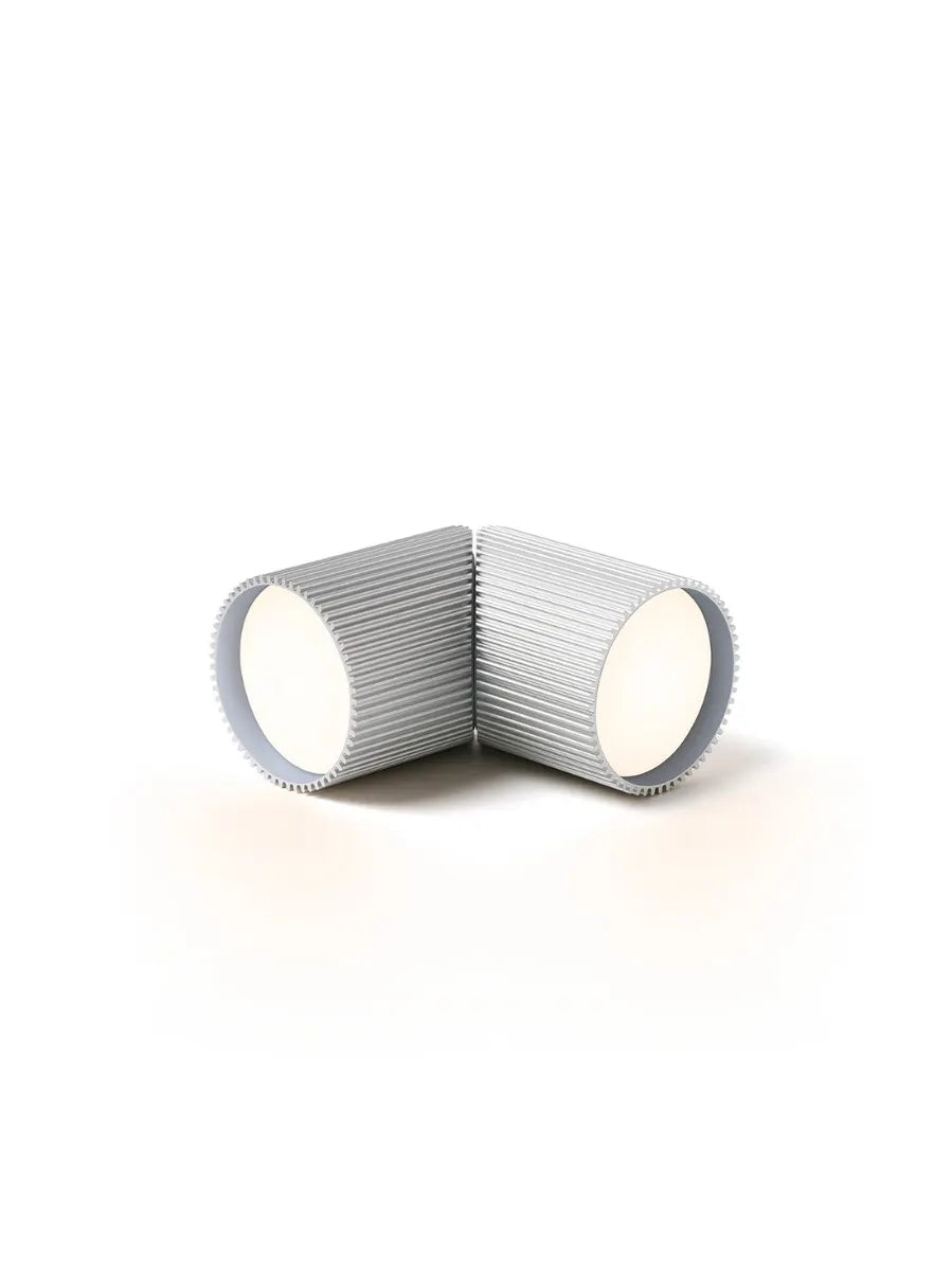 Ray Light Set of 2 LED - Raw Aluminium