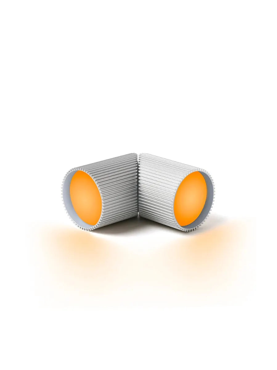 Ray Light Set of 2 LED - Raw Aluminium