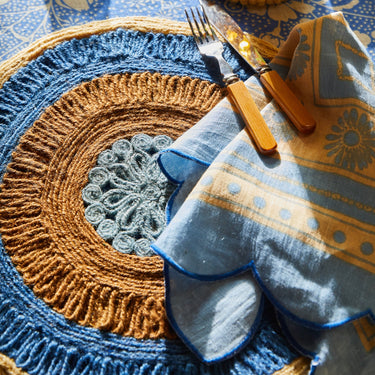 AMER NAPKIN SET - BLUE JEAN