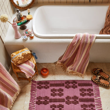KANTI WAFFLE TOWEL - POSY