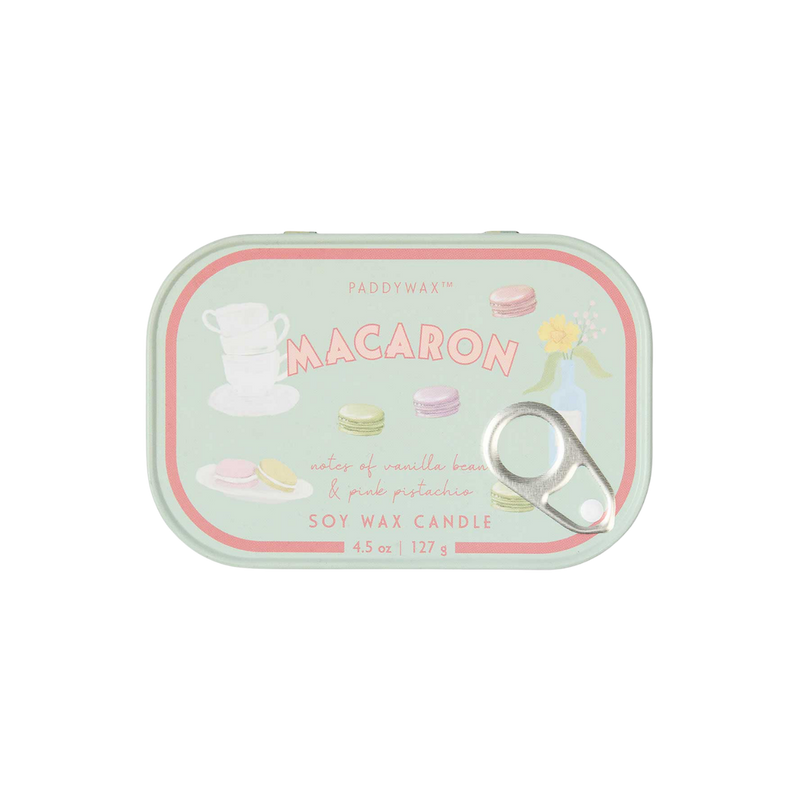 Bistro Tin Candle - Macaron 127g