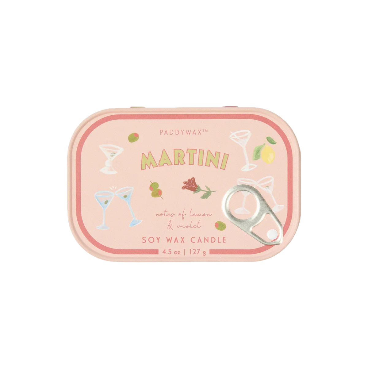 Bistro Tin Candle - Martini 127g