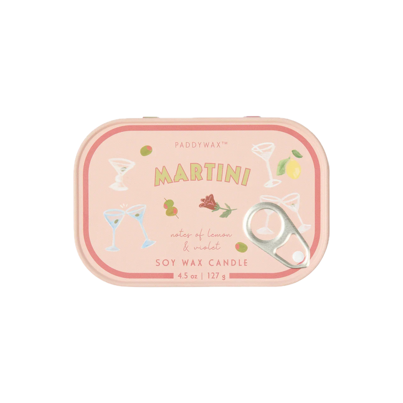 Bistro Tin Candle - Martini 127g