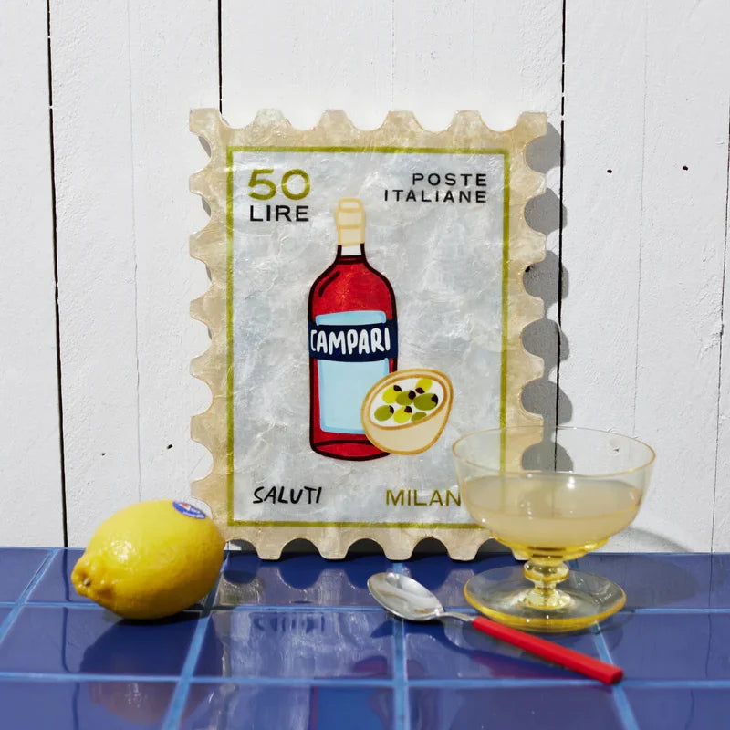 Campari Stamp Wall Tile