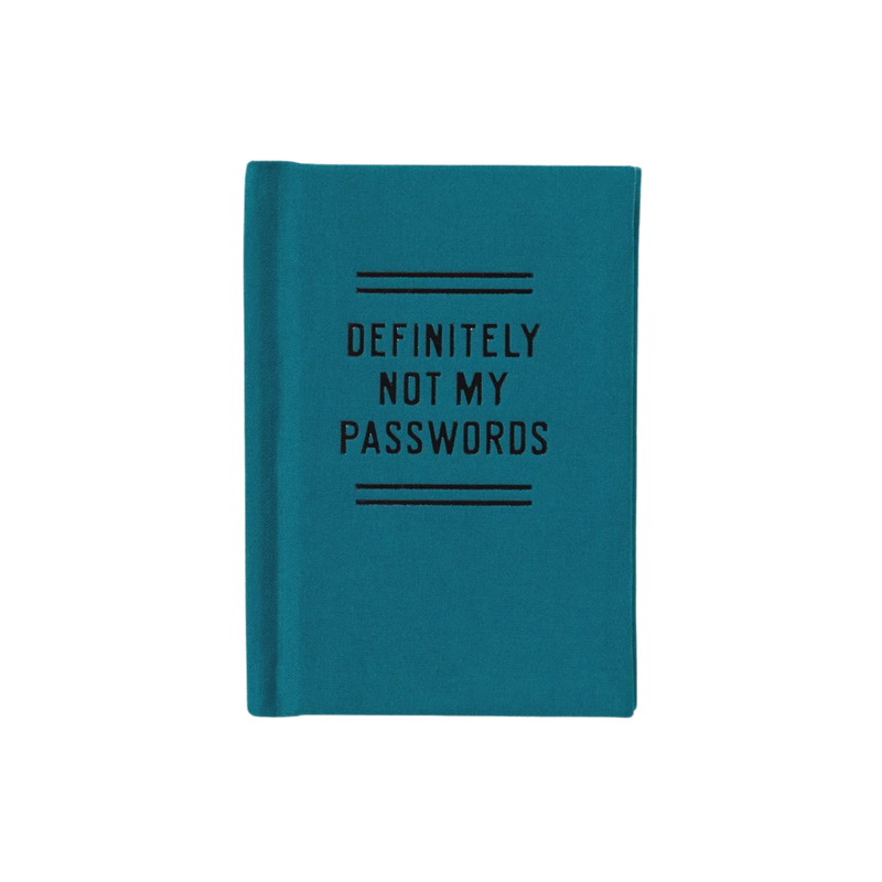 Definitely Not My Passwords Tiny Diary