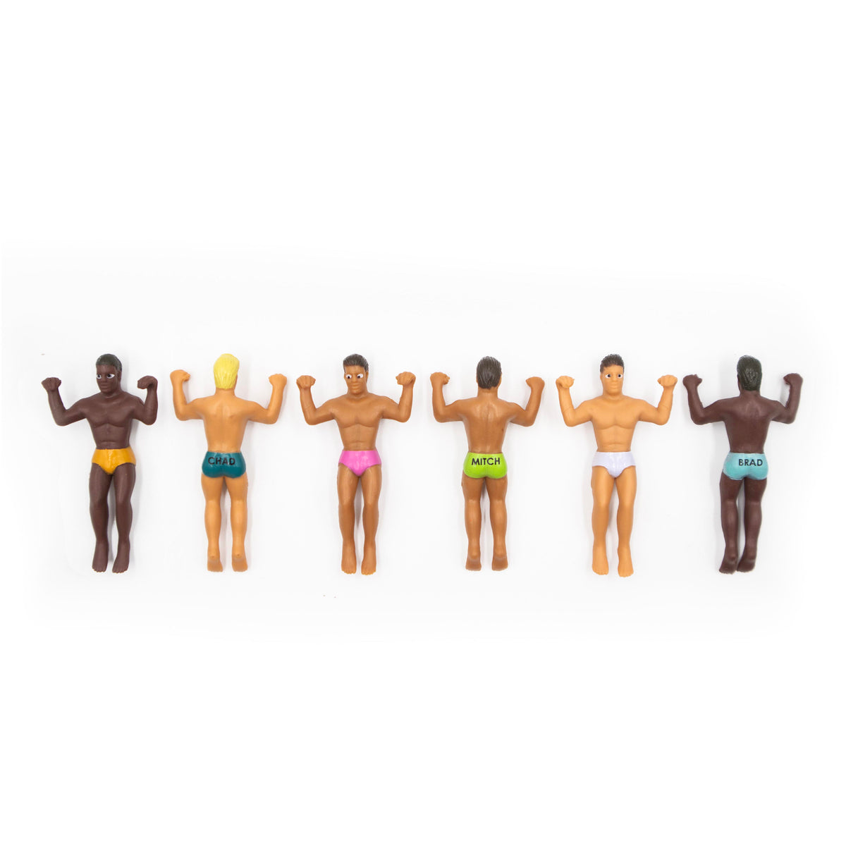 Hunky Buddies Drink Markers 6pcs Set Multi-Coloured