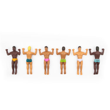 Hunky Buddies Drink Markers 6pcs Set Multi-Coloured