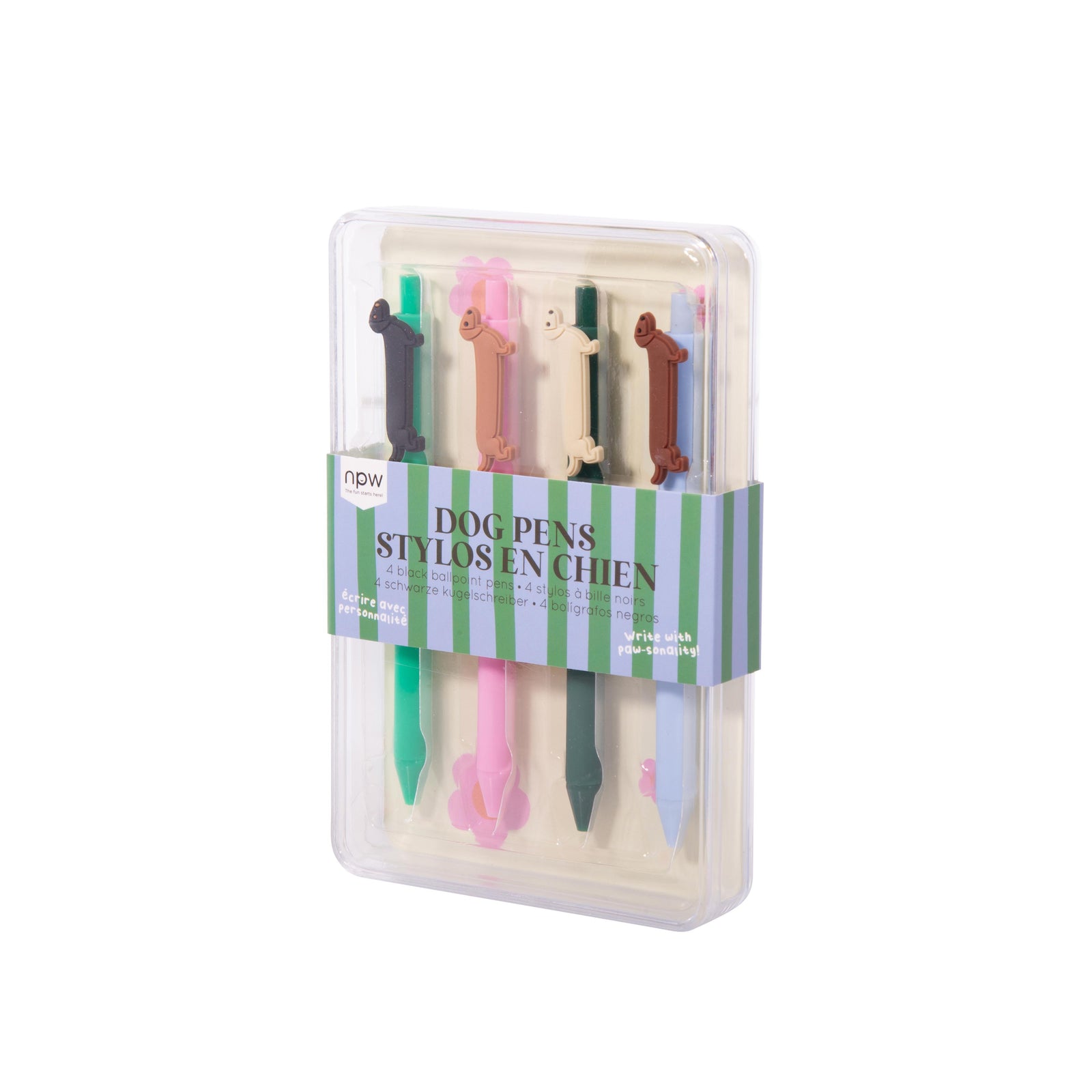 Dog Icon Pens - Set of 4
