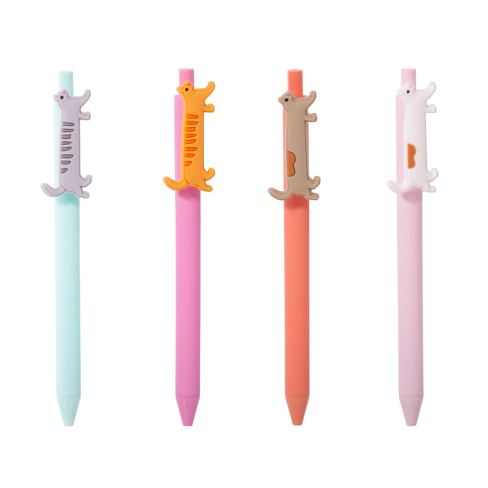 Cat Icon Pens - Set of 4