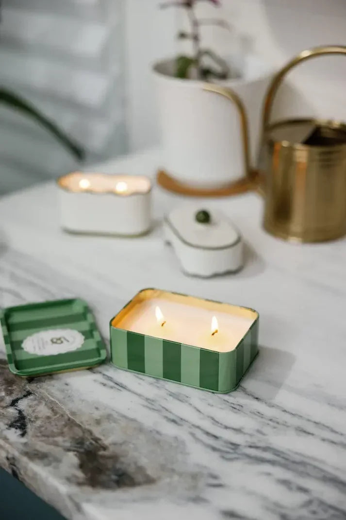 A Dopo Snake Tin Candle - Wild Lemongrass 184g