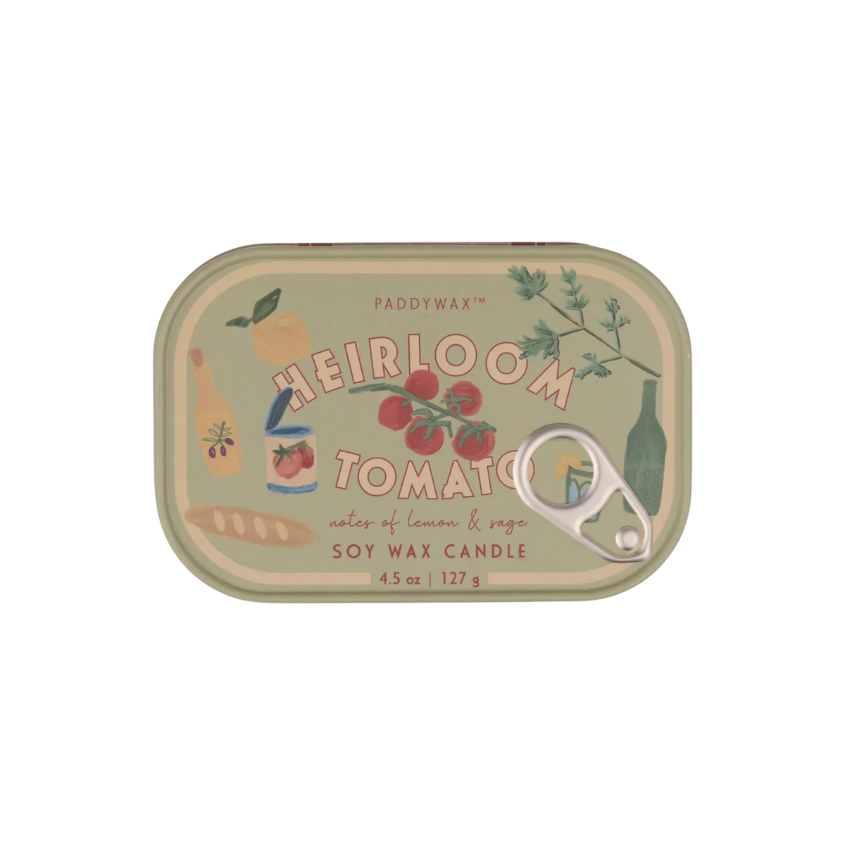 A Dopo Tomato Vine Tin Candle - Heirloom Tomato 184g