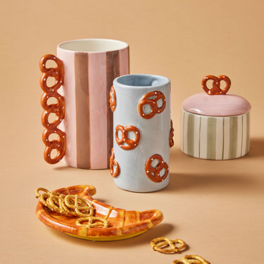 Colette Croissant Plate Multi-Coloured