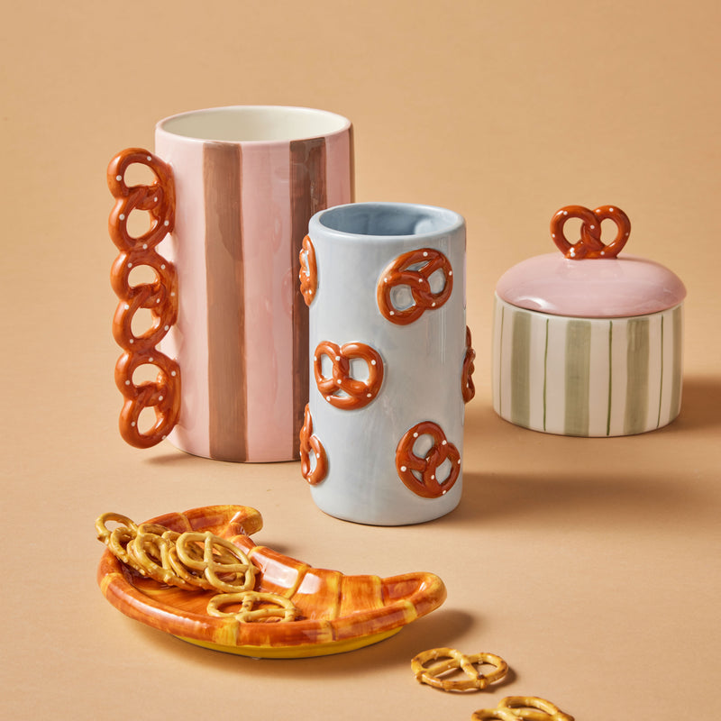 Colette Croissant Plate Multi-Coloured