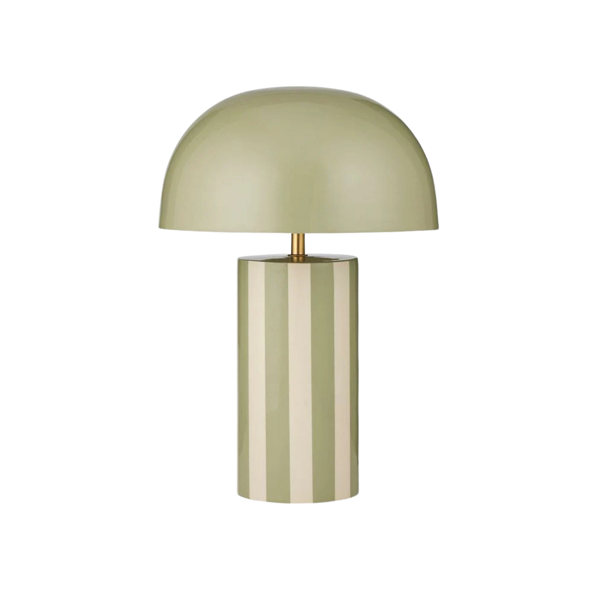 Raya Metal Lamp - Sage/Ivory