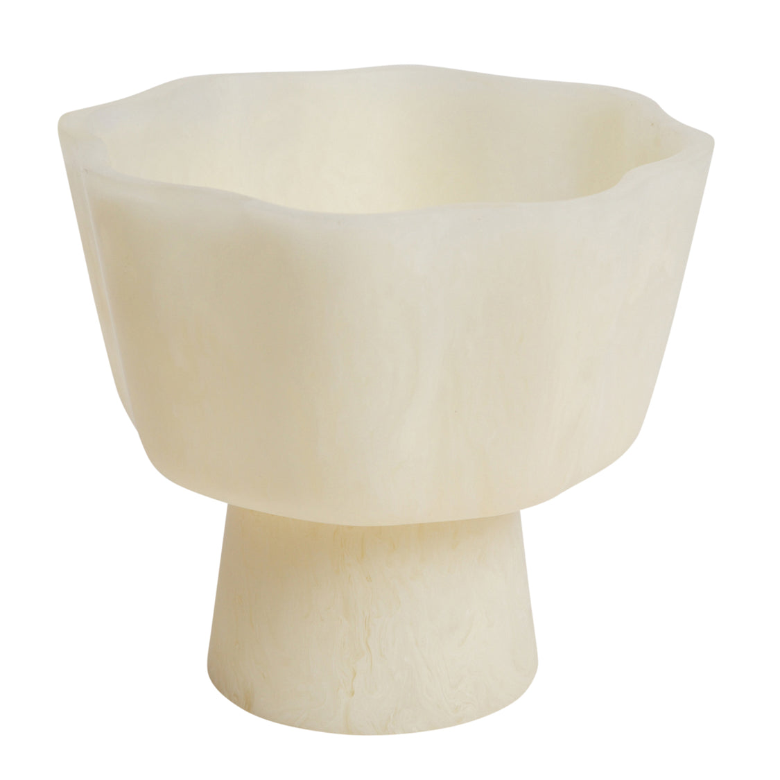 Joy Pedestal Bowl - Pearl - Sage x Clare