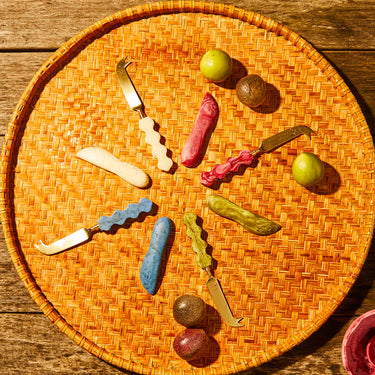 Coco Cheese Knife - Azure