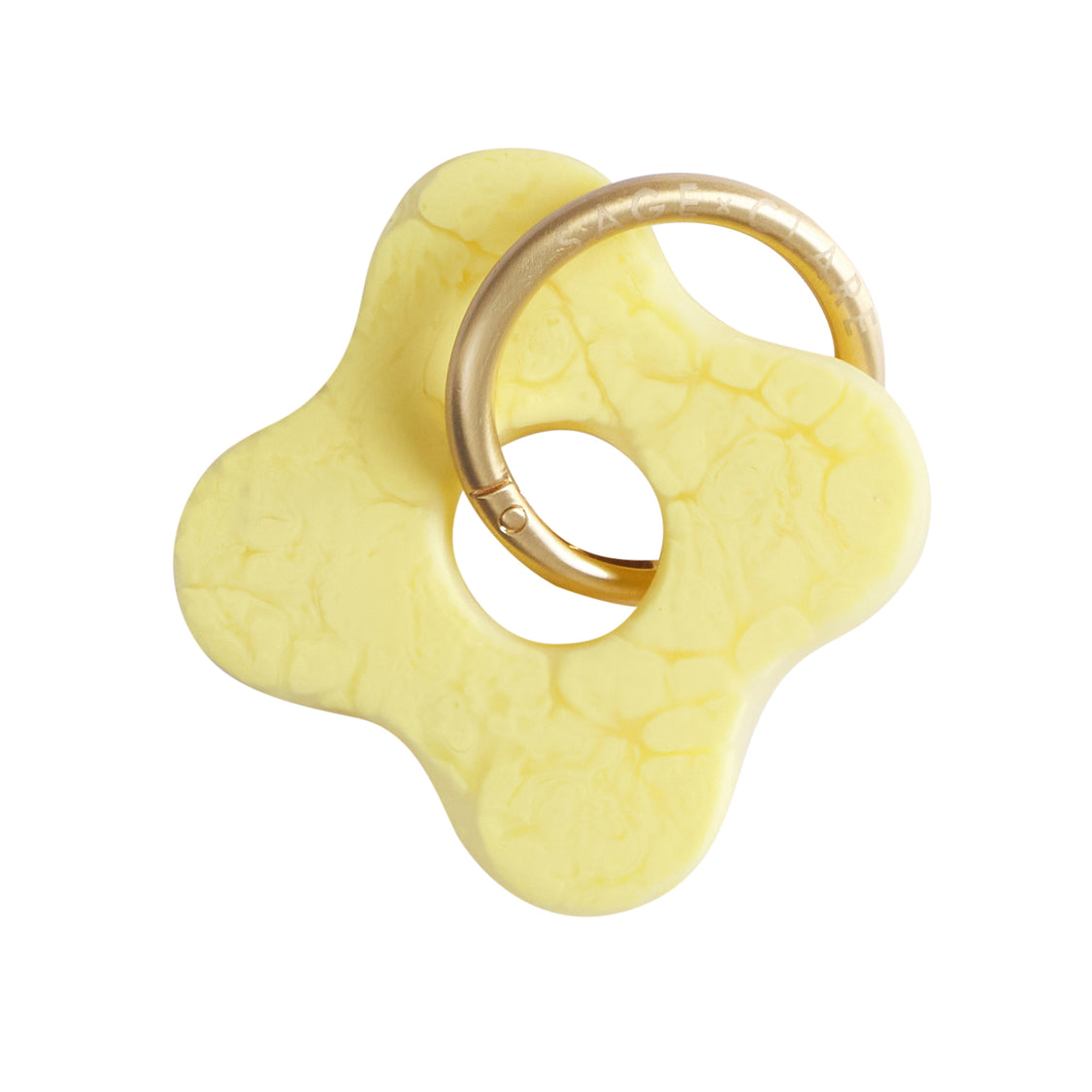 Carla Keyring - Aspen Gold - Sage x Clare