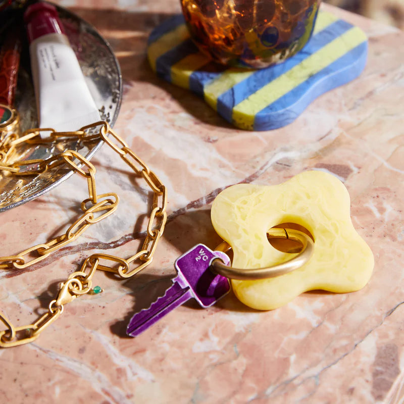 Carla Keyring - Aspen Gold