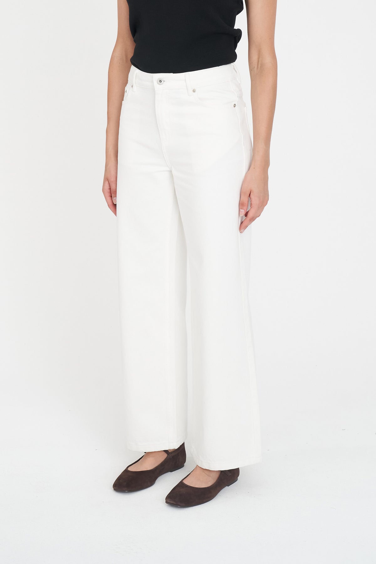 Straight Talker Jean - White