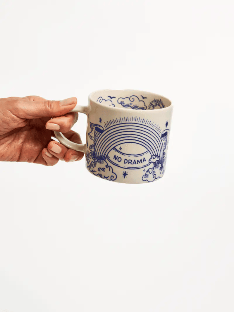 Inked Mug - No Drama