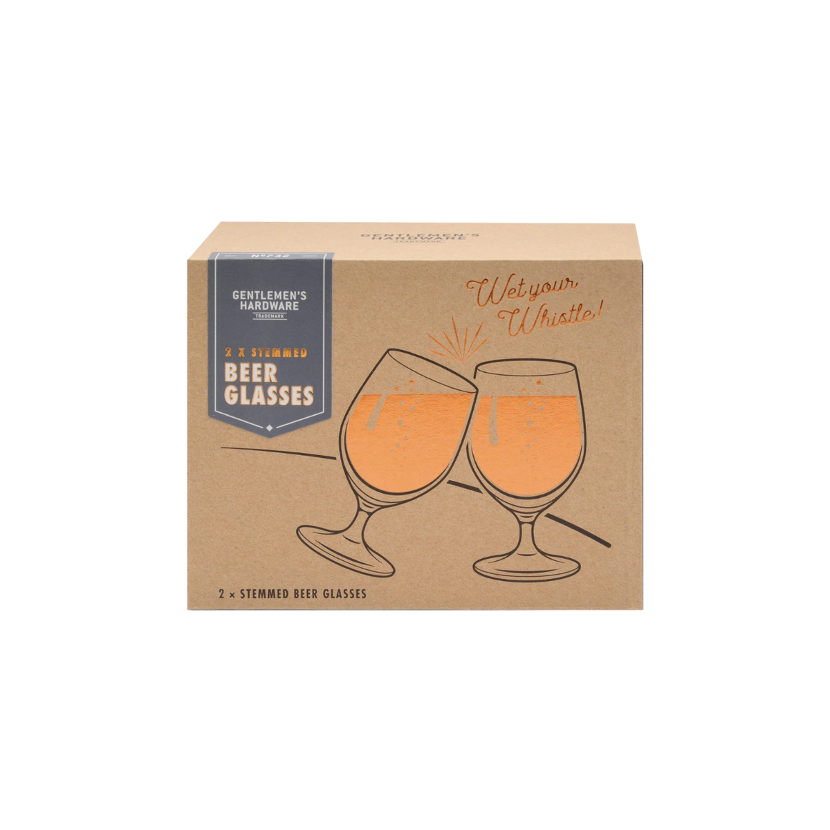 Tulip Beer Glasses Set of 2