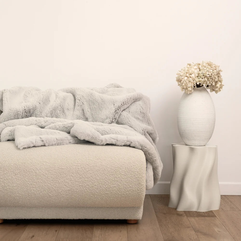 Vegan Fur Throw - Big Bear